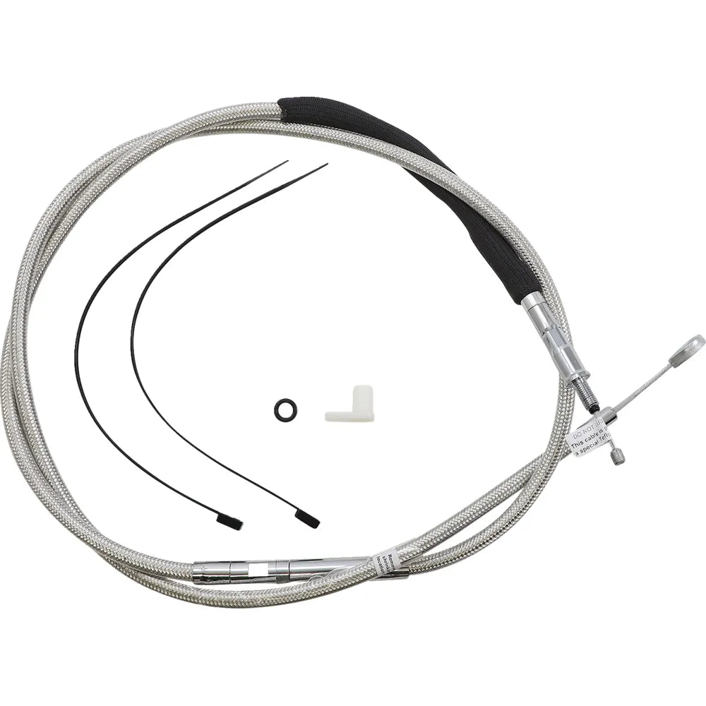 Cable de embrague de acero inoxidable pulido de alta eficiencia - Cable de embrague de acero inoxidable pulido de alta eficiencia - 67-11/16"