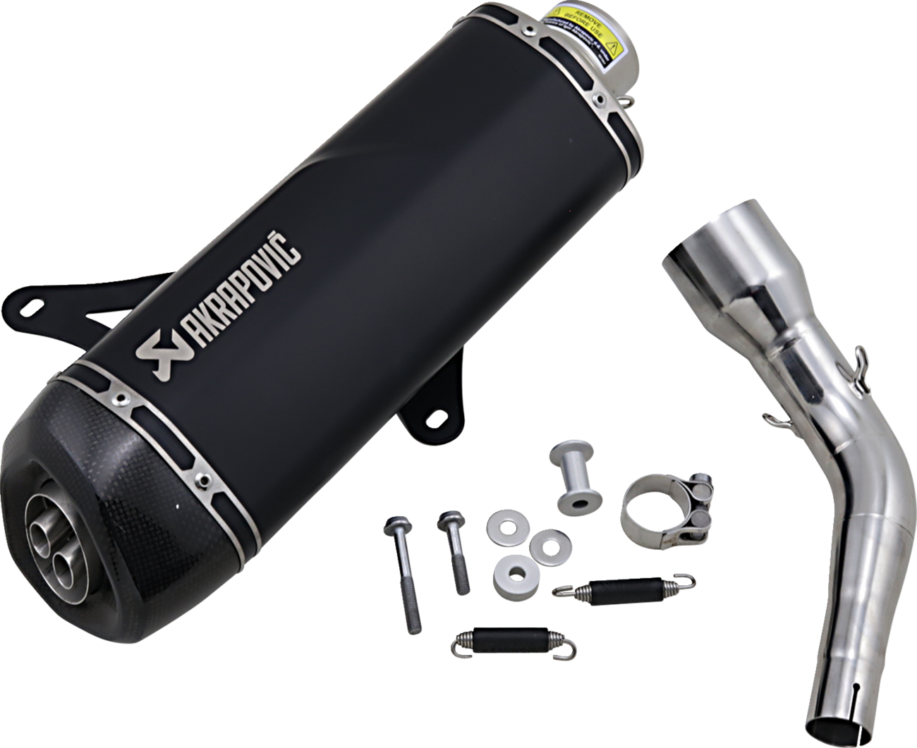 Escape Akrapovic - Muffler - Black - Stainless Steel - GTS/GTV