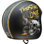 Casco Z1R Saturn - Trust No One - Negro / Amarillo
