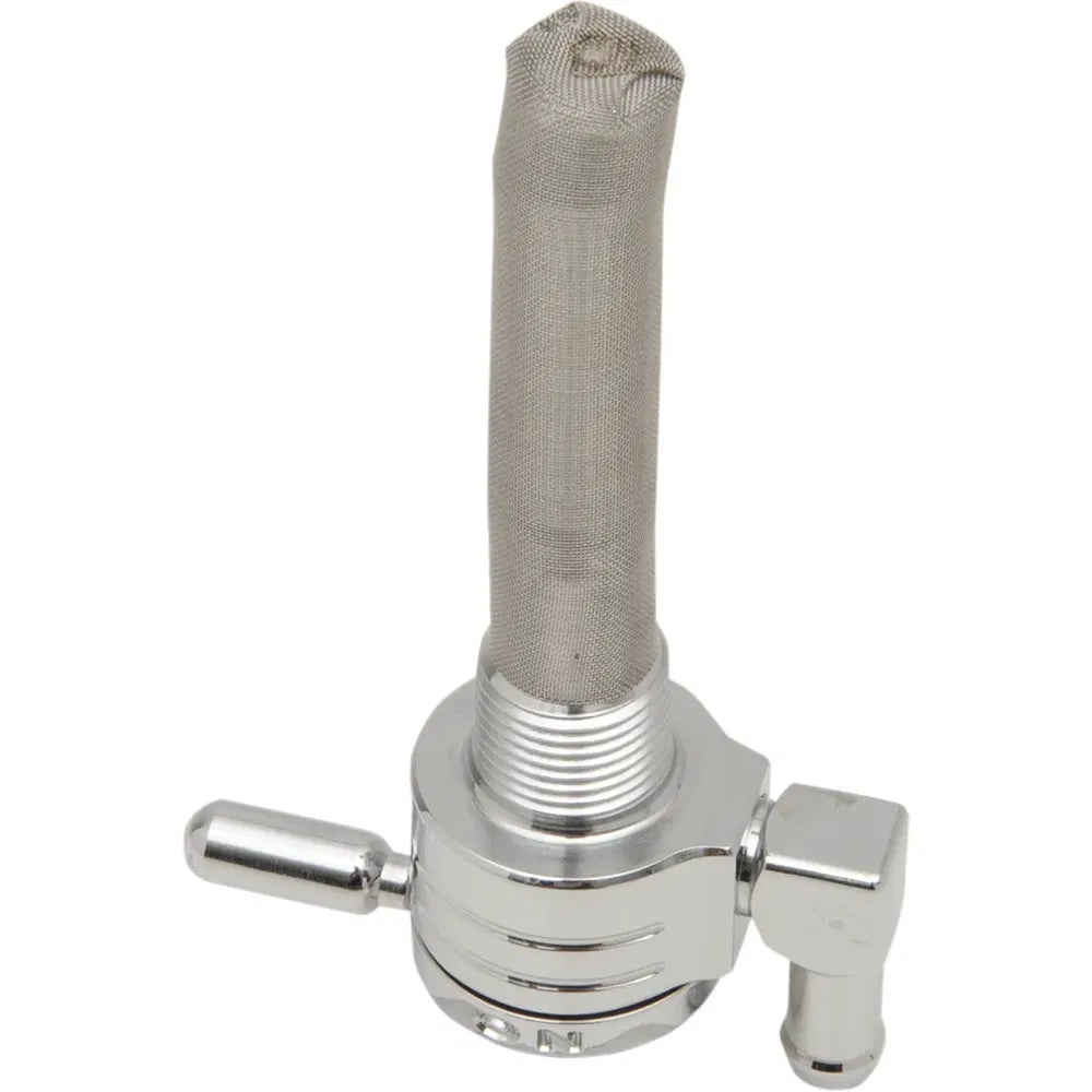 Downward Petcock - Chrome - 3/8" NPT