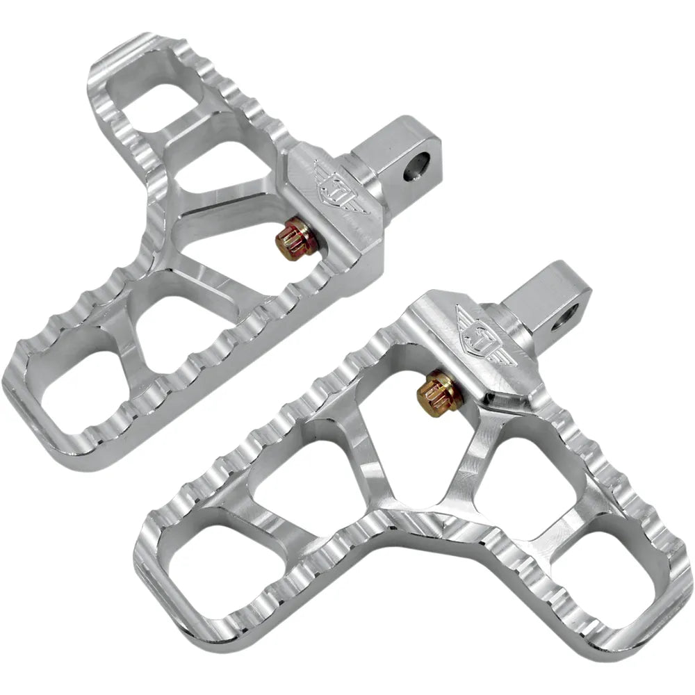 Serrated Peg - With Heel - Clear
