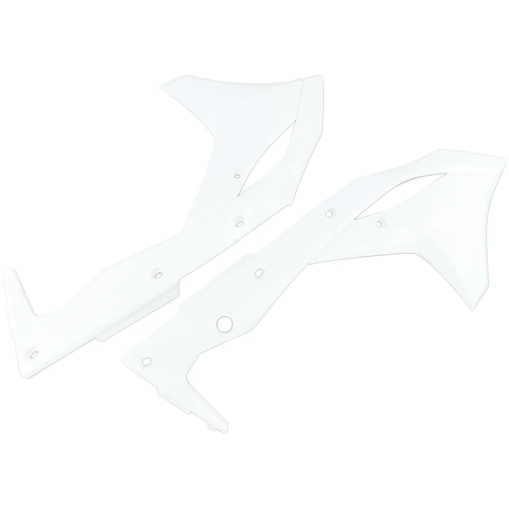 Radiator Shroud - White - KX 250 F