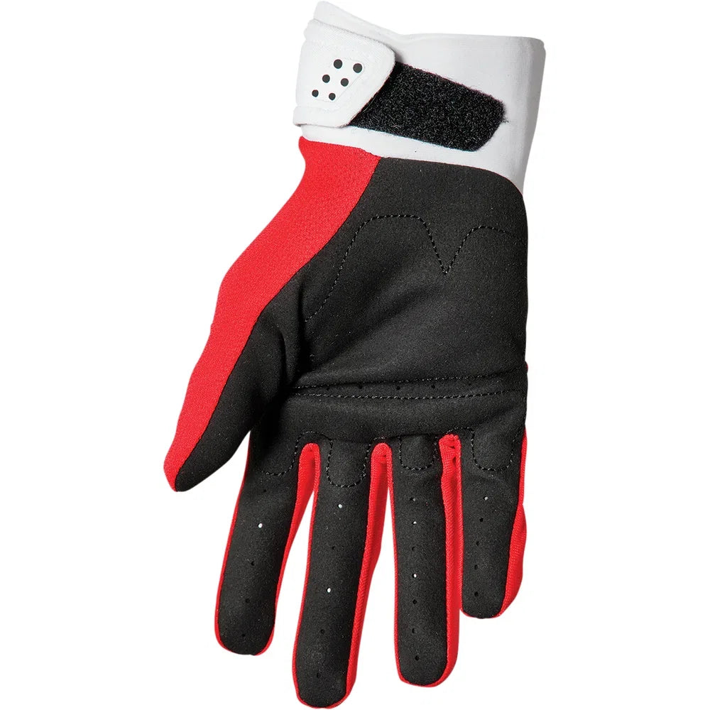 Guantes youth spectrum rojo/blanco
