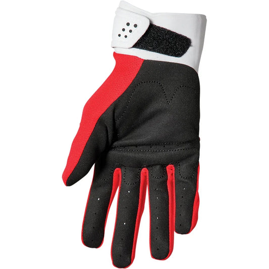 Guantes youth spectrum rojo/blanco