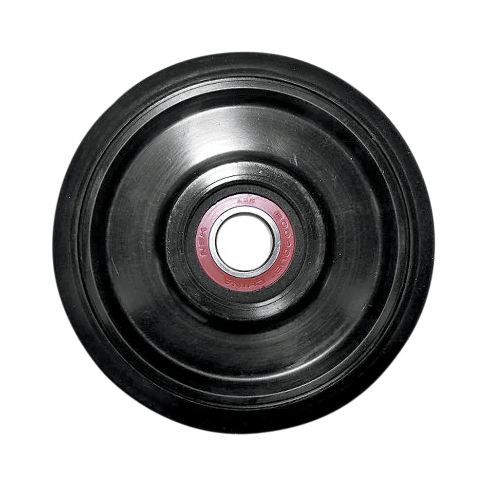 Idler Wheel with 6004-2RS Bearing - Black - 141 mm OD x 20 mm ID