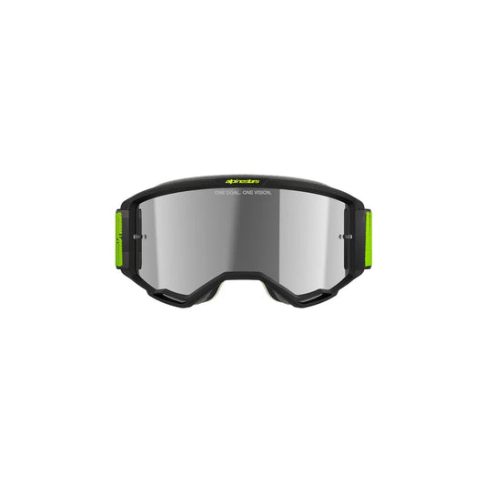 Goggles Vision 5 Hollow (Gris Carbón/Amarillo Fluo/Espejo Plateado)