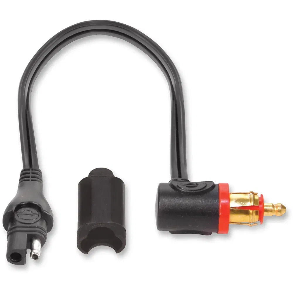 Charger Cord - SAE 90 Degree to DIN Adapter - 12"