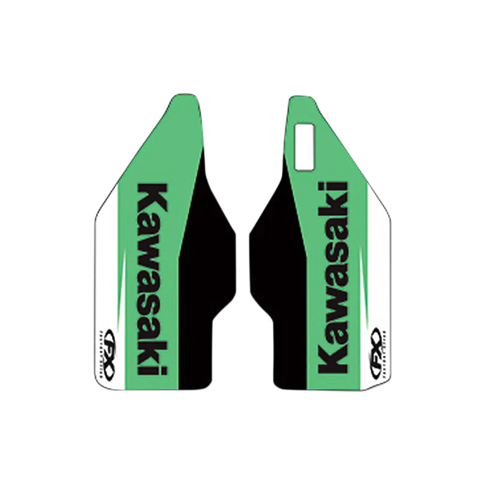 Fork Guard Graphic - Kawasaki KX