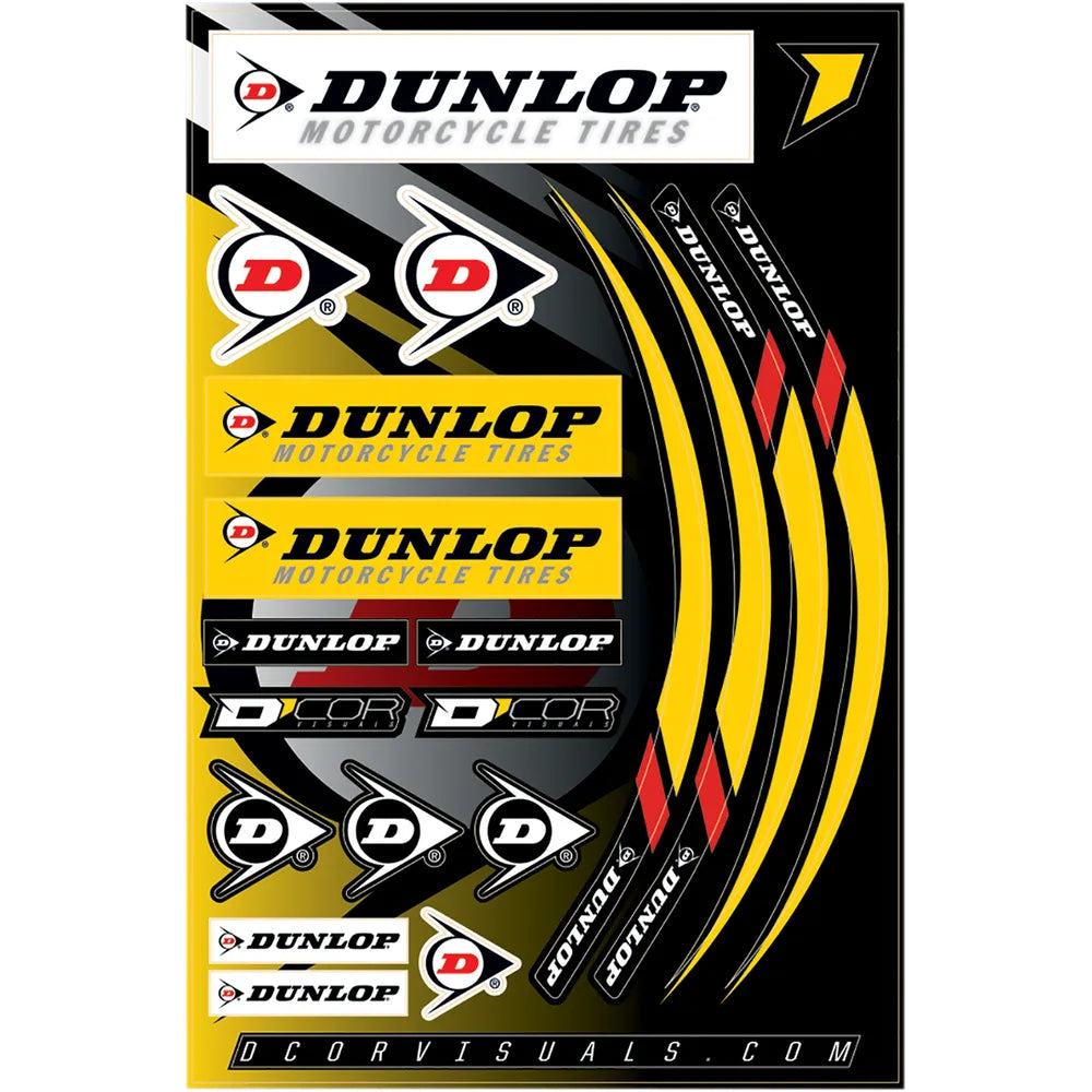 Decal Sheet - Dunlop