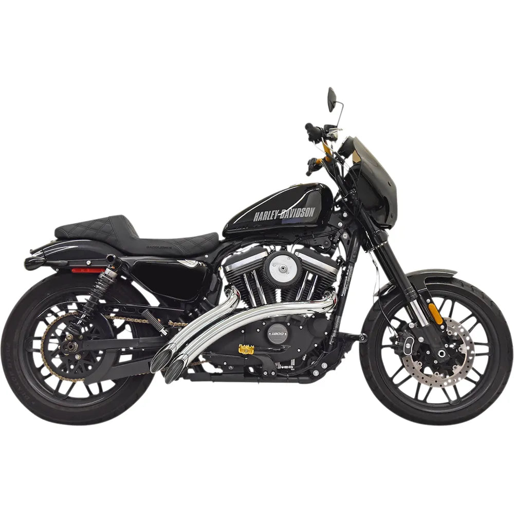 Escape Bassani Xhaust Sweeper Cromo/Negro755