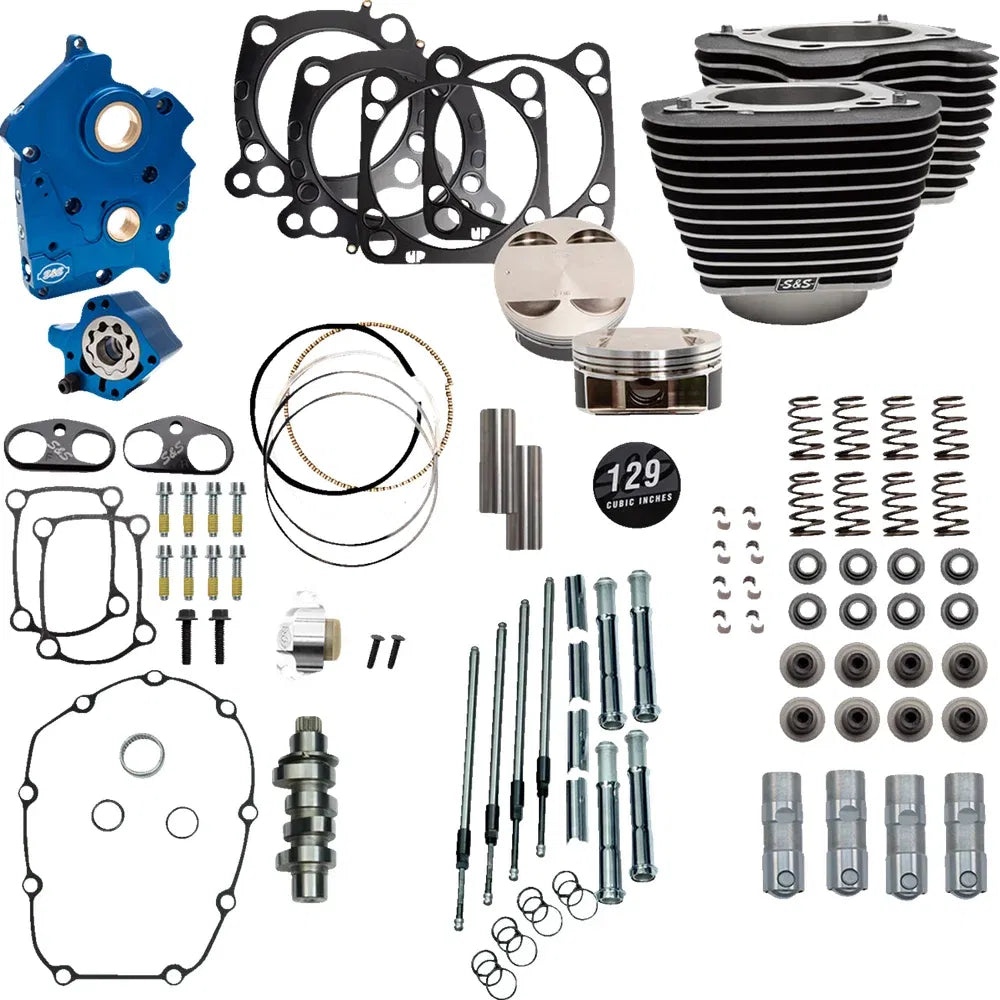 Kit de rendimiento del motor con paquete de potencia de 129"