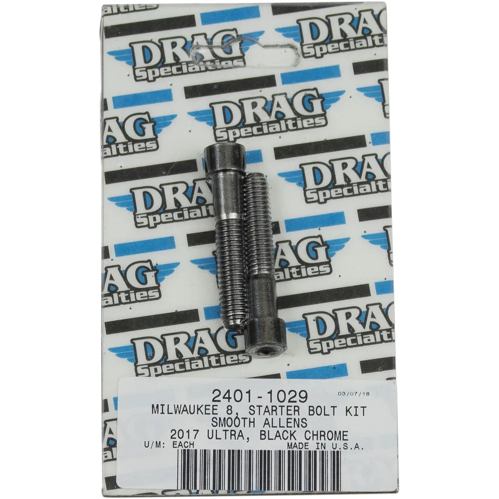 Kit de Tornillos de Arranque M8 - Negro