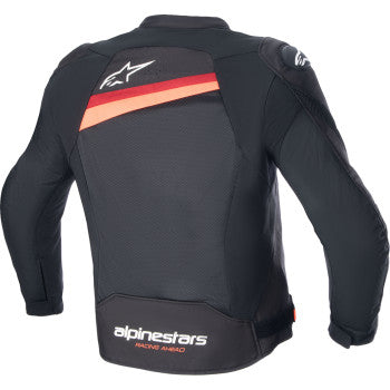Chamarra Alpinestars T-GP Plus R v4 Airflow - Black/Red Fluo