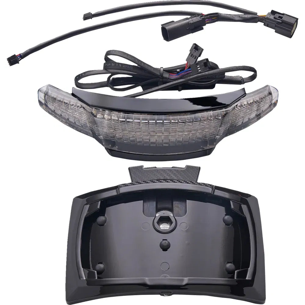Luz trasera y soporte para matrícula latitude con lightstrike™