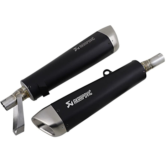 Escape Akrapovic - Street Twin Mufflers - Titanium