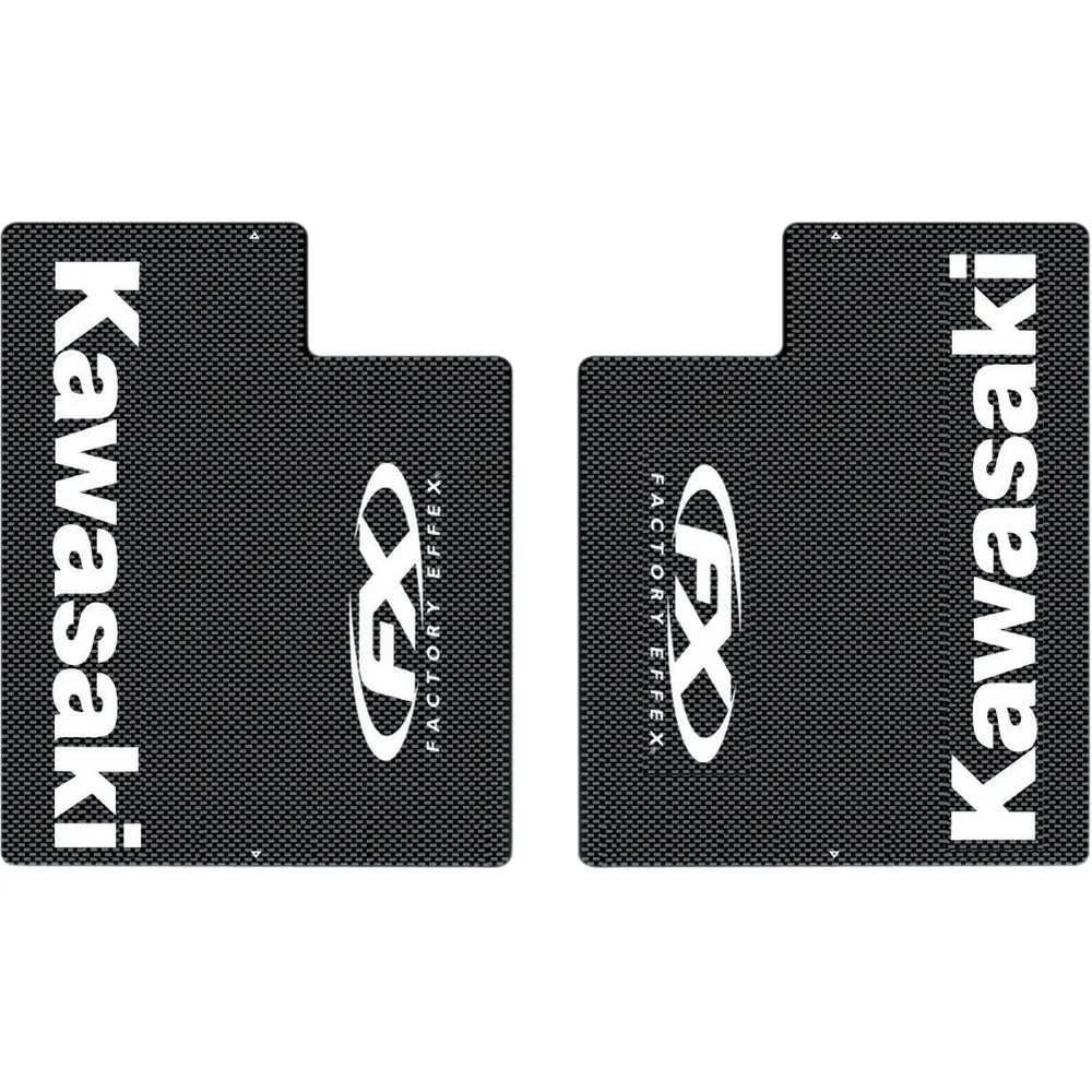 Carbon Fiber Fork Shield - Kawasaki