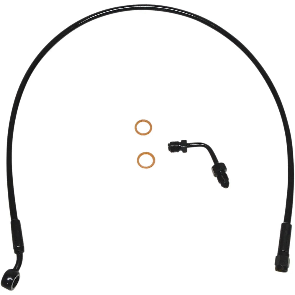 Línea de freno superior XR con adaptador - Línea de freno - Superior - Negro - ABS