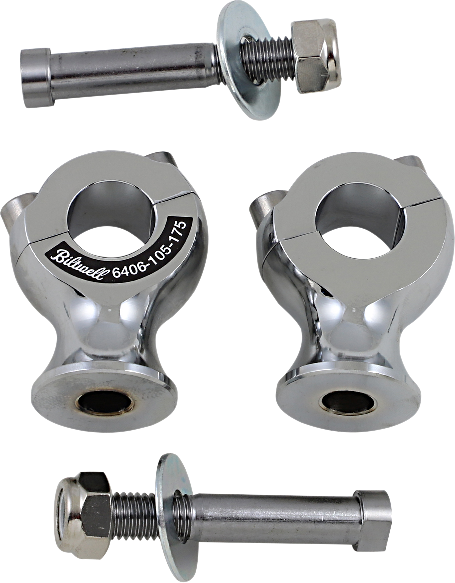 Elevadores de Manillar Slimline de Biltwell - Cromo 7/8"