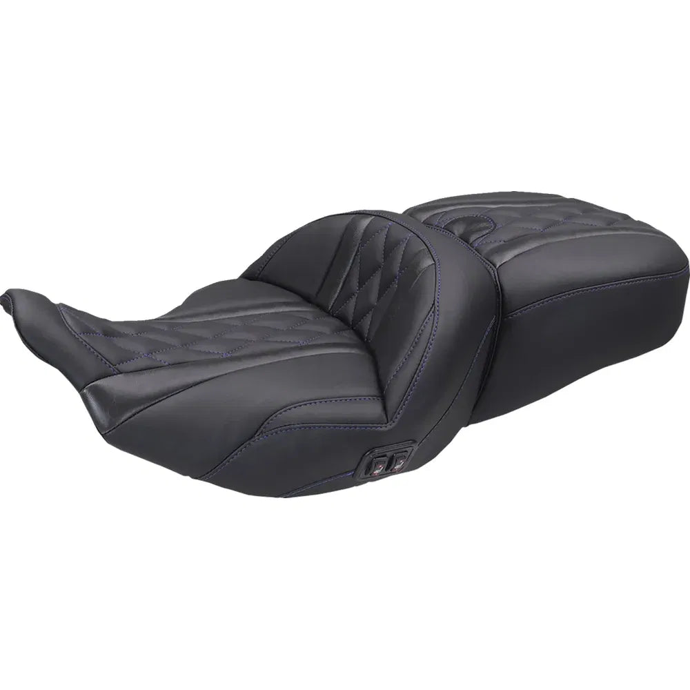 Asiento calefactable super touring de una pieza para 2 personas