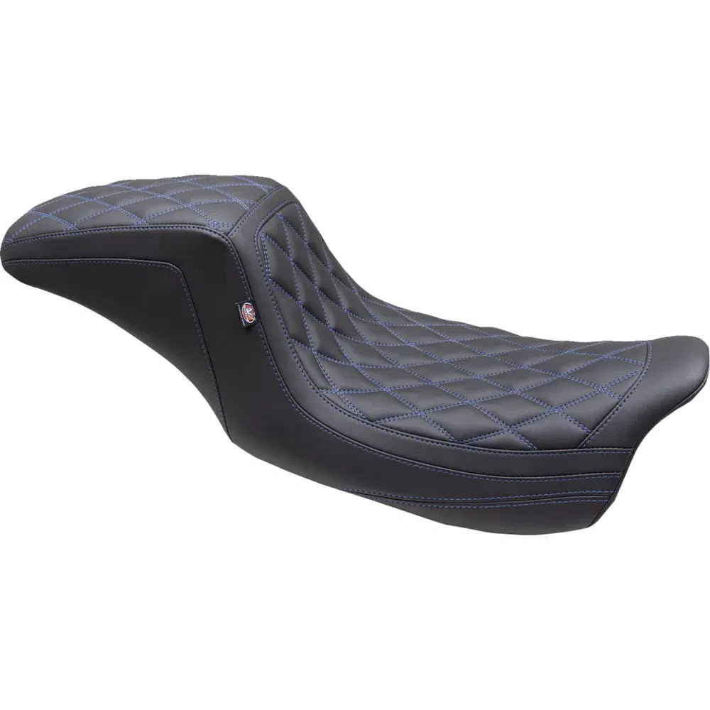 Asiento con respaldo cuadrado de doble diamante