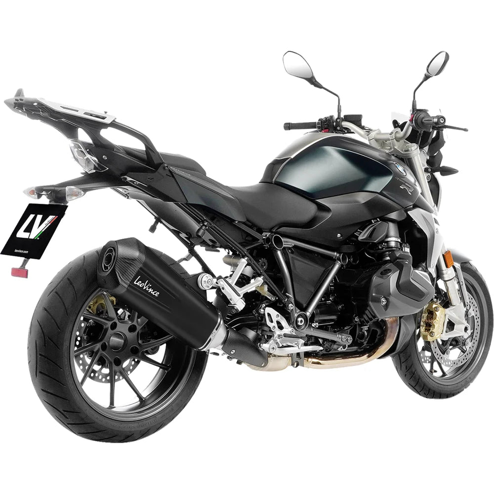Silenciador LEOVINCE LV-12 R Slip-On Black Stainless Steel R 1250 R/RS