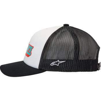 Gorra Alpinestars Delivery Trucker - Negro/Blanco