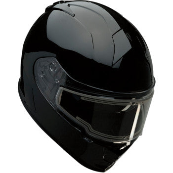 Casco electrico ZIR Warrant Snow - negro