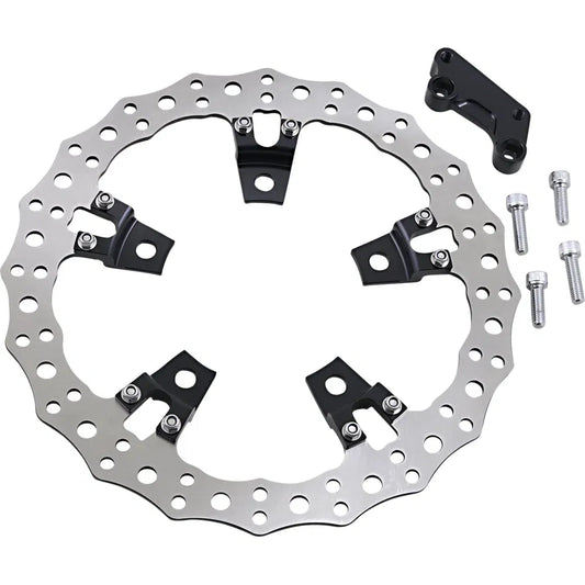Rotor flotante dentado