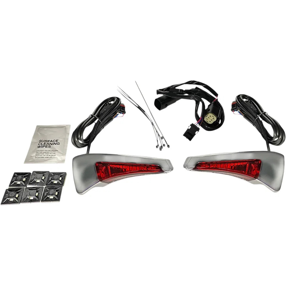 Luces led secuenciales del respaldo del asiento tour pak