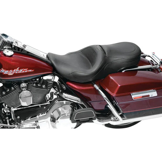 Asiento touring deportivo de una pieza para dos personas