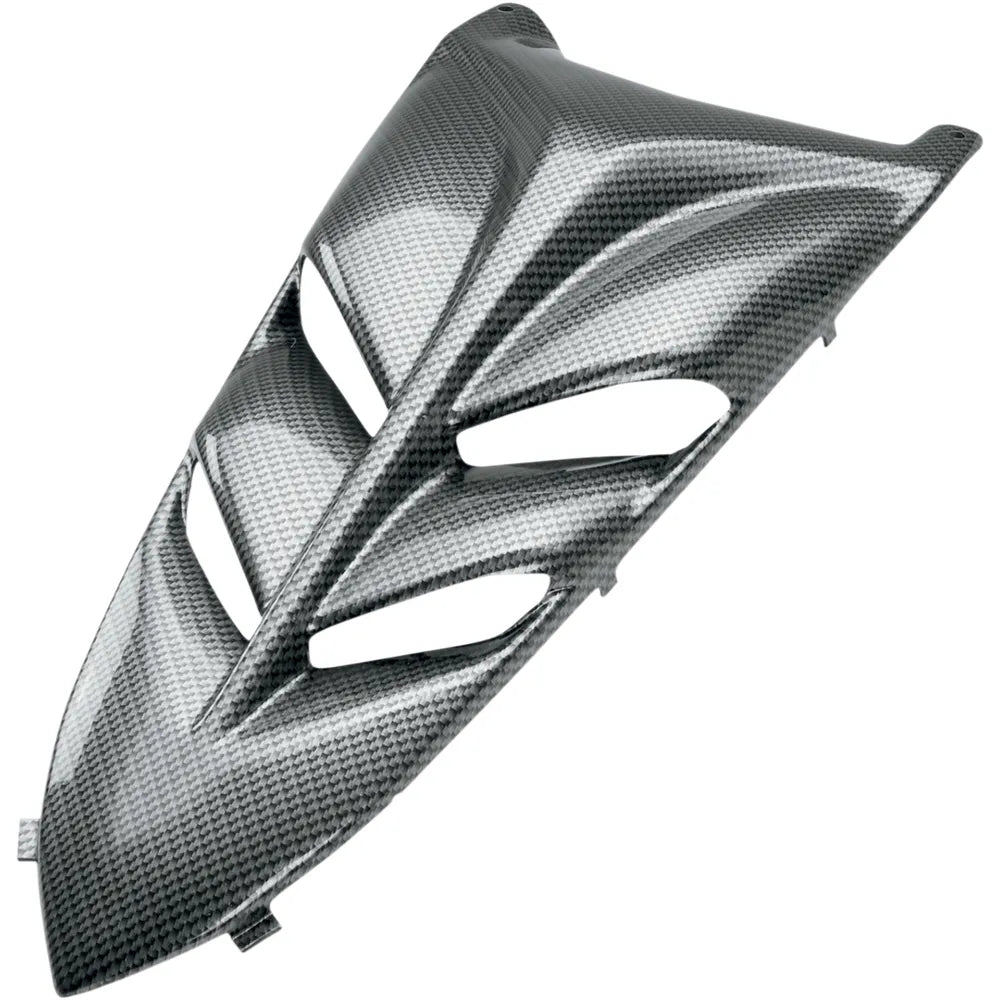 Hood Cover - YFM350R - Black Carbon Fiber