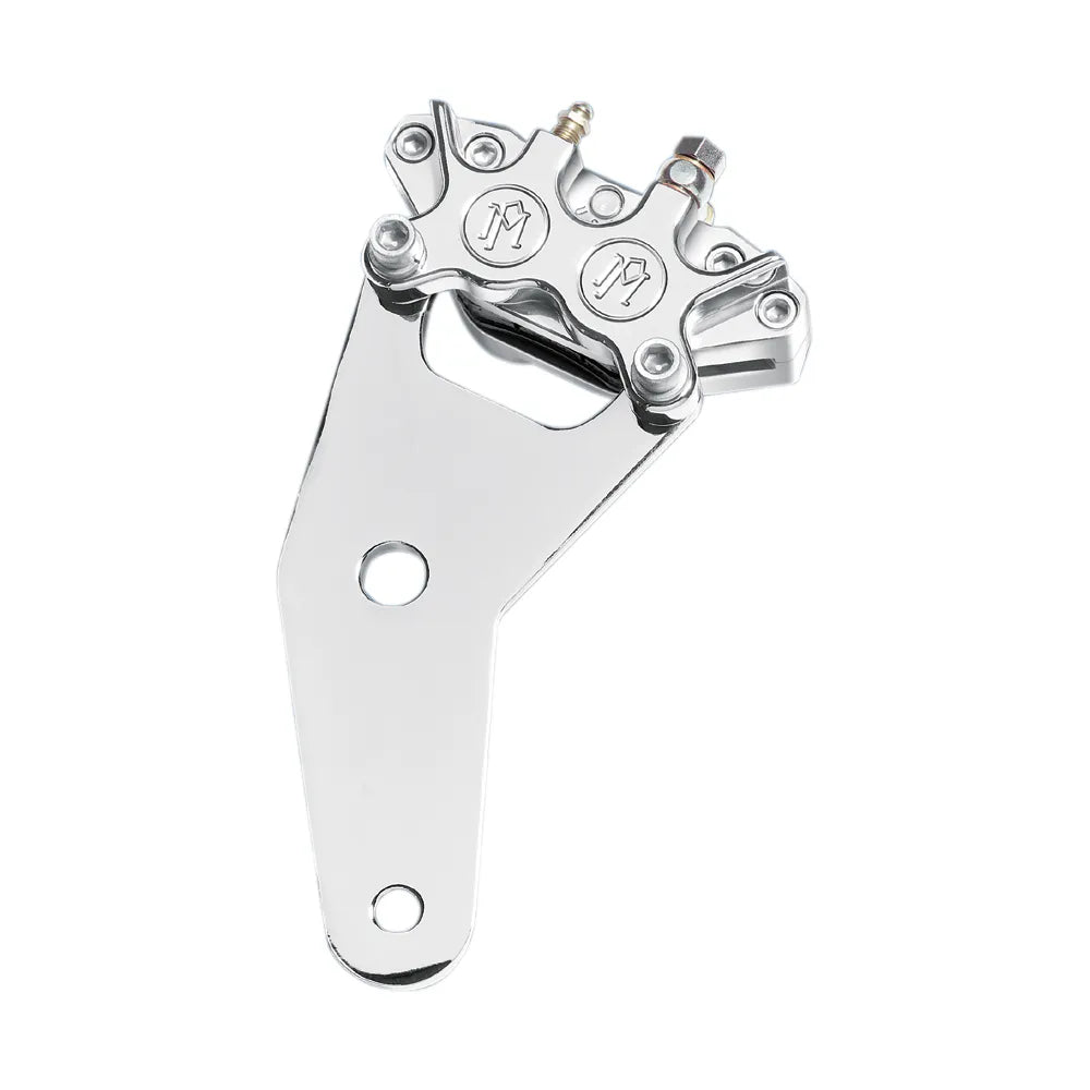 Rear Caliper - 10" - Chrome - 73-80FX/FL
