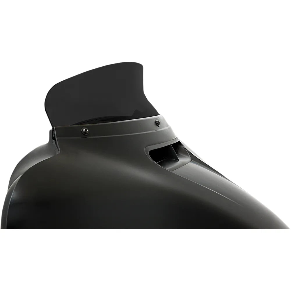Parabrisas de repuesto de alerón para carenados OE - Parabrisas de alerón - 4-1/2" - Humo negro oscuro - FLH