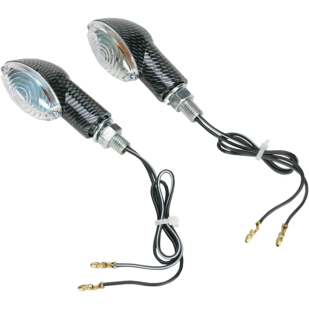 Ultra Mini Marker Lights - Carbon/Clear