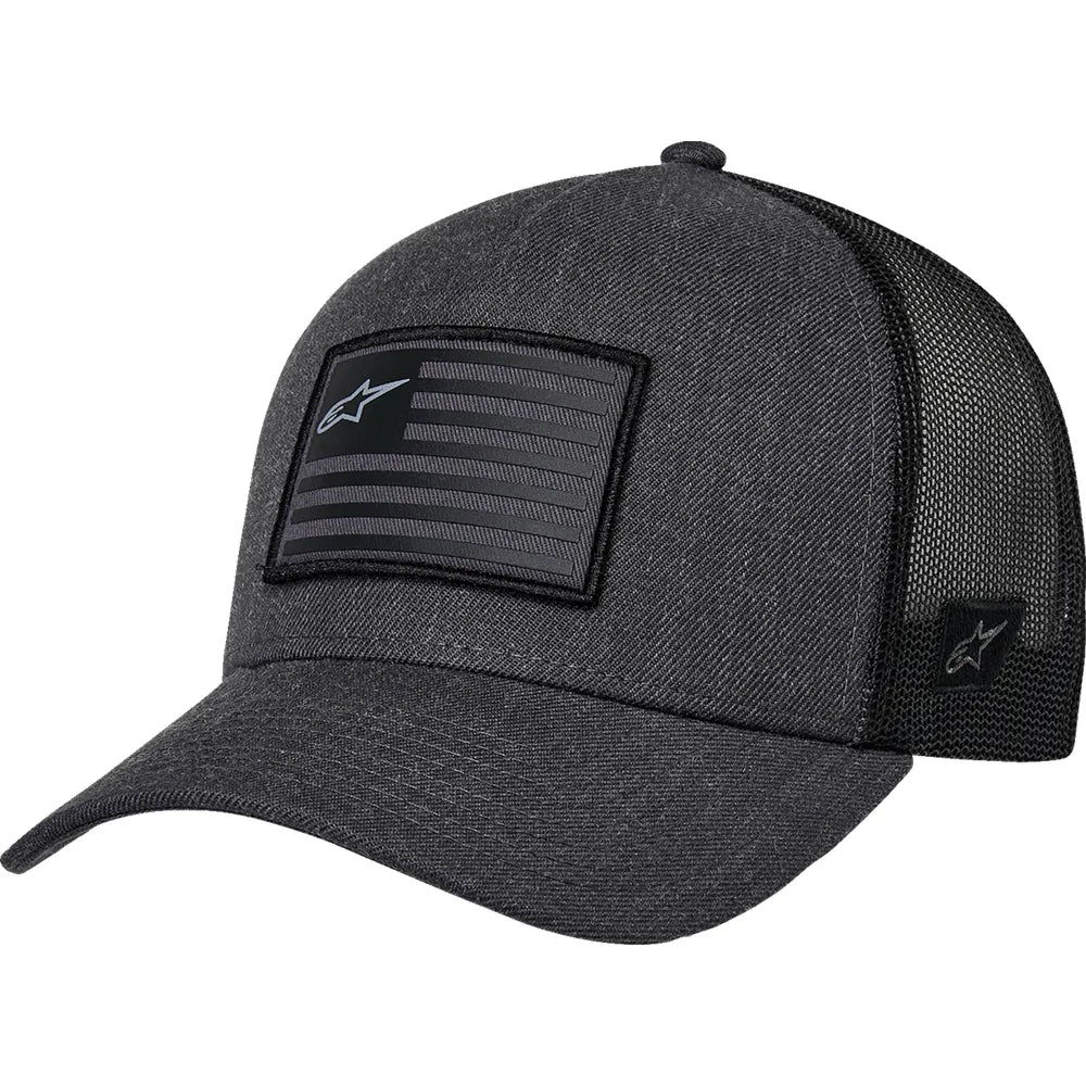 Gorra snapback con bandera