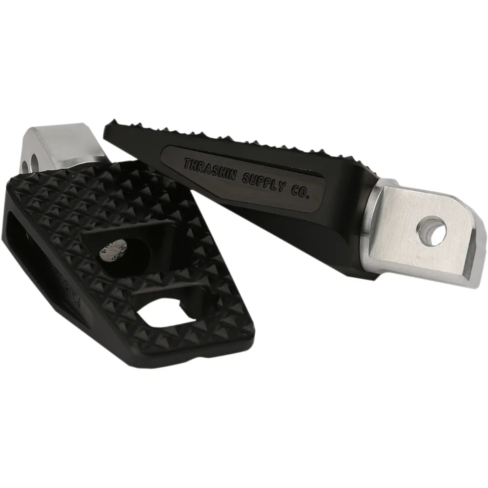 Rear P-54 Footpegs - Black - Softail