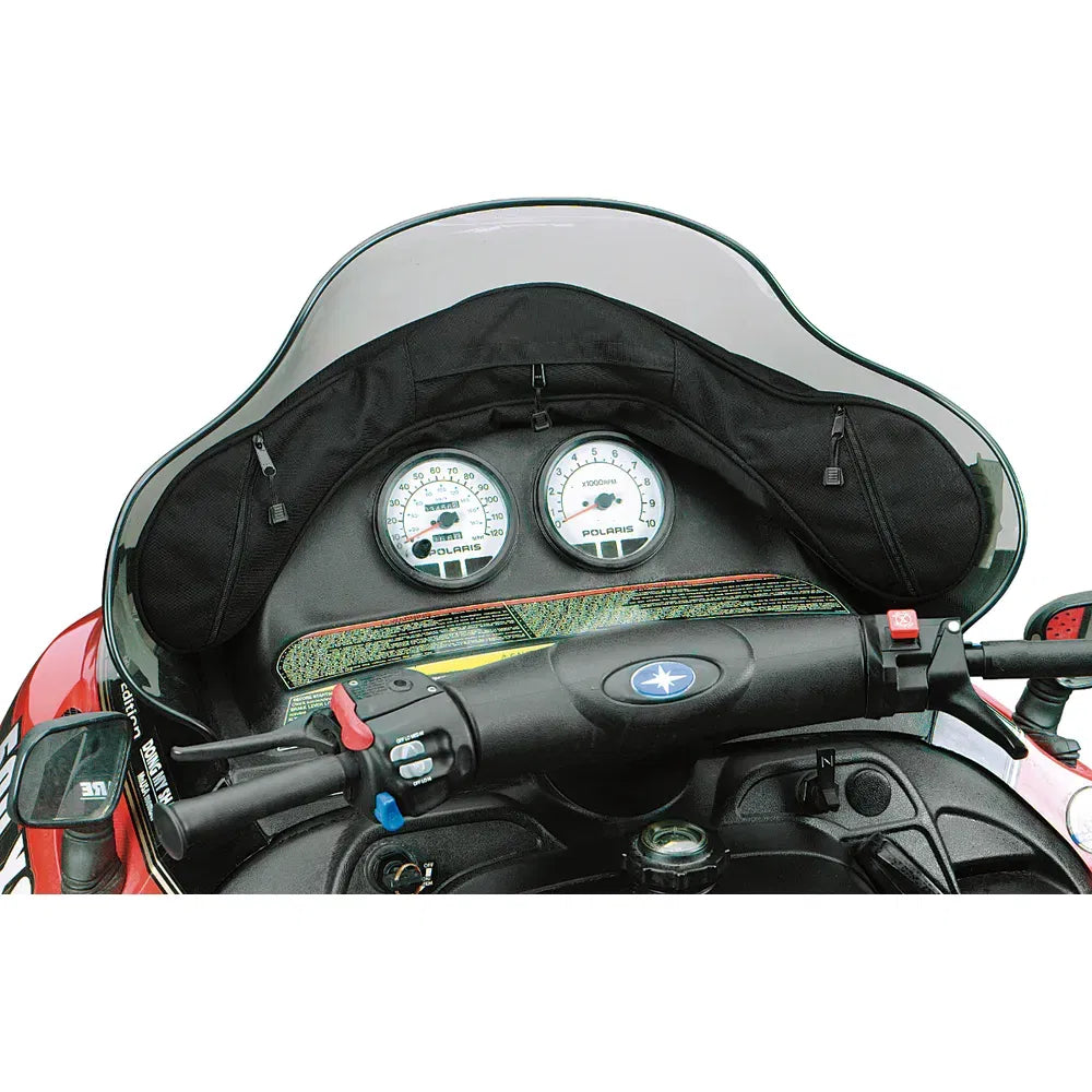 Polaris Snowmobile Windshield Bag - Black