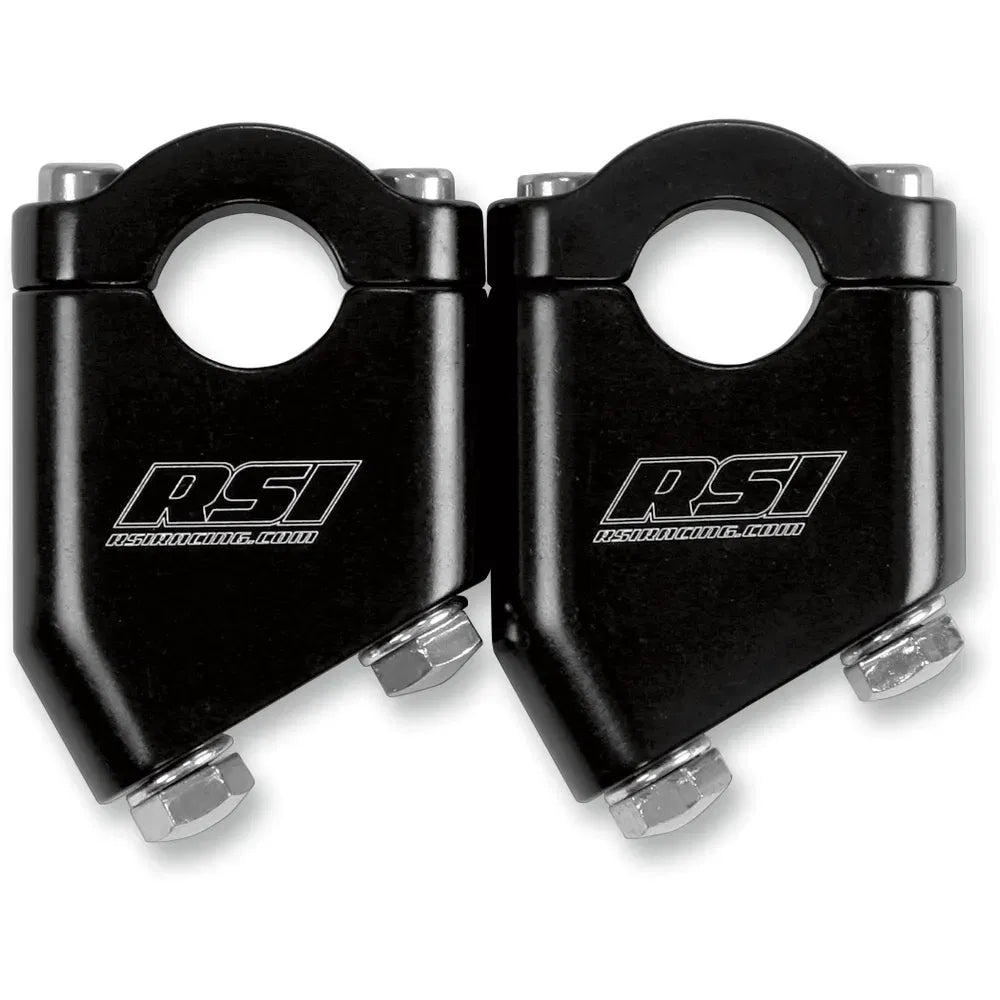 Risers - Angled - 40° - 4" - Black