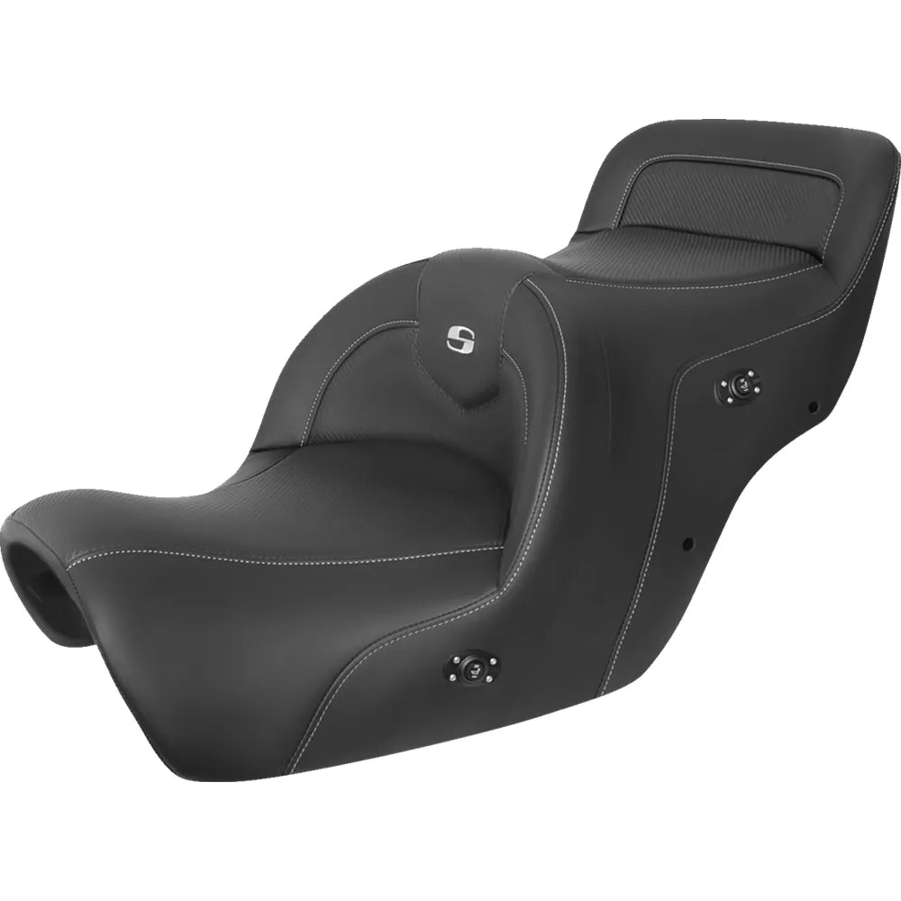 Asiento Roadsofa™ de fibra de carbono - Asiento Roadsofa™ calefactable - Fibra de carbono - Sin respaldo - Negro - GL