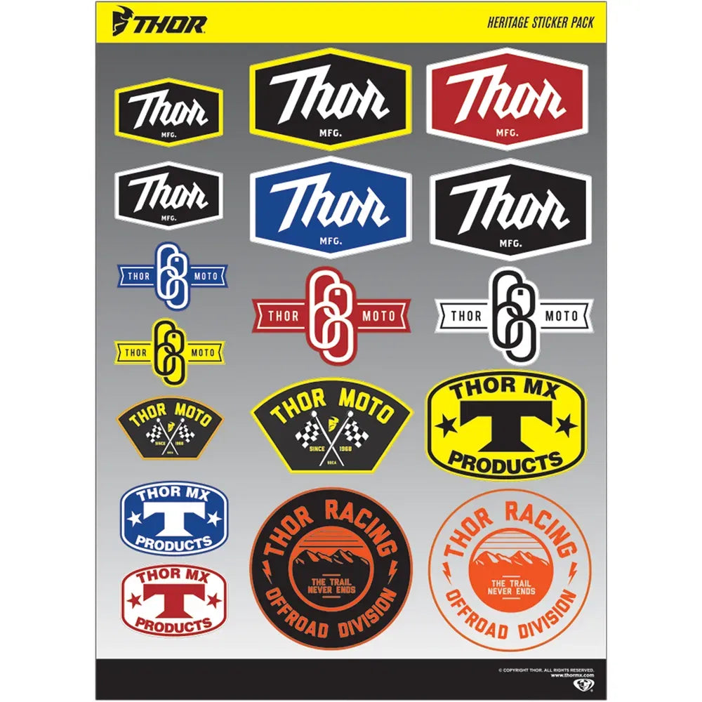 Decal Sheet - Heritage