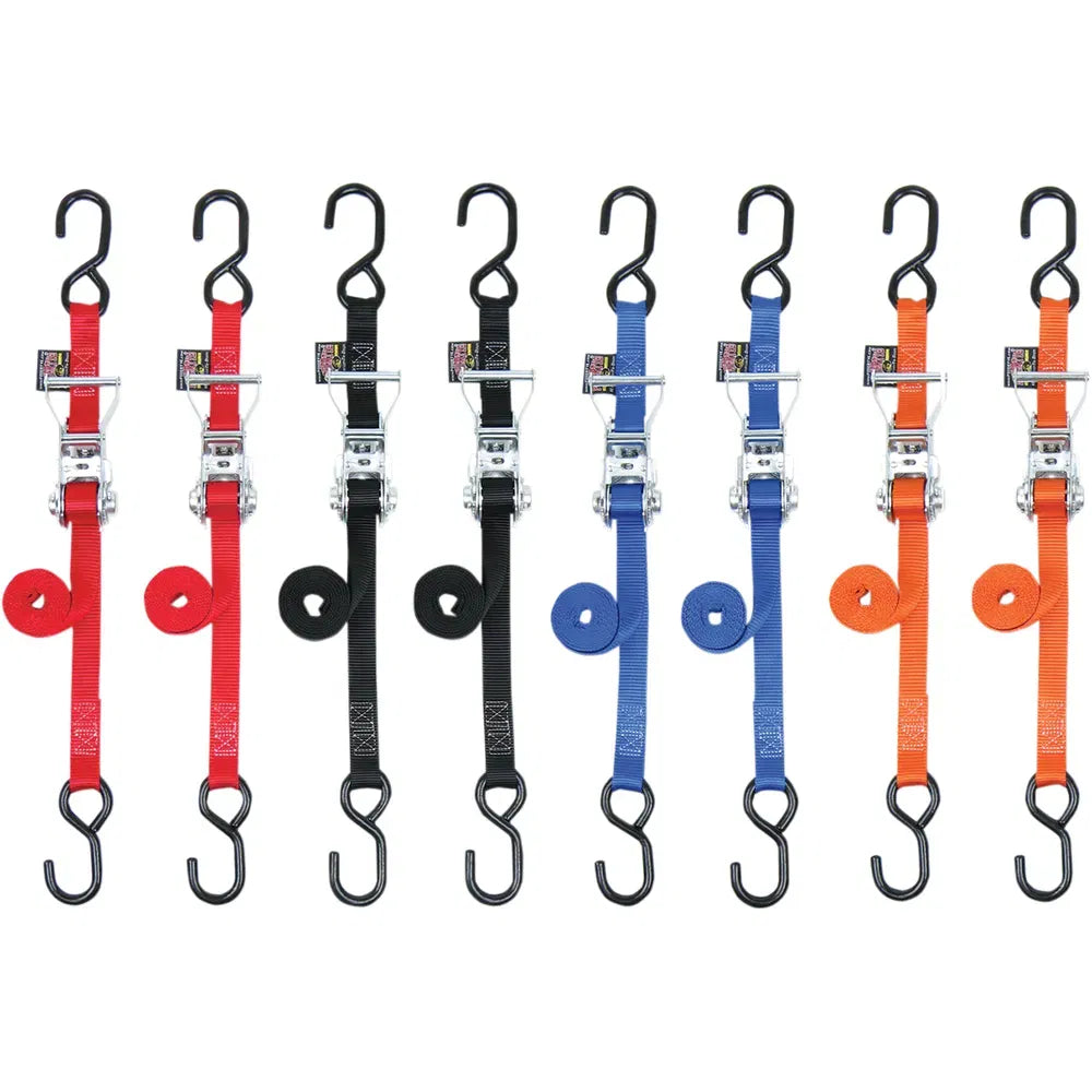 Ratchet Tie-Down - 1" - Red