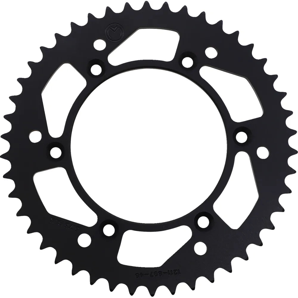 Corona Trasera Aluminio - Corona Trasera - Aluminio - 46 Dientes - Negro - Husaberg/Husqvarna/KTM