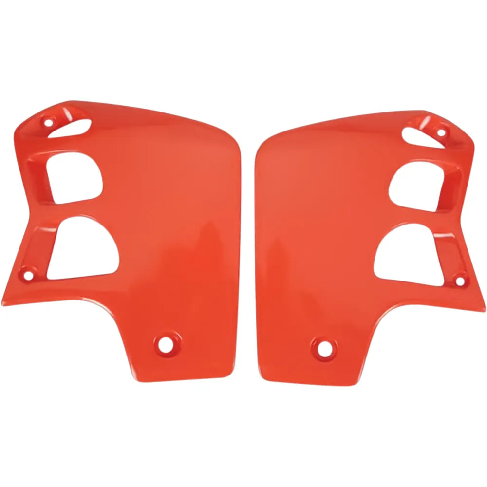 Radiator Covers - '90 CR Orange - CR 500