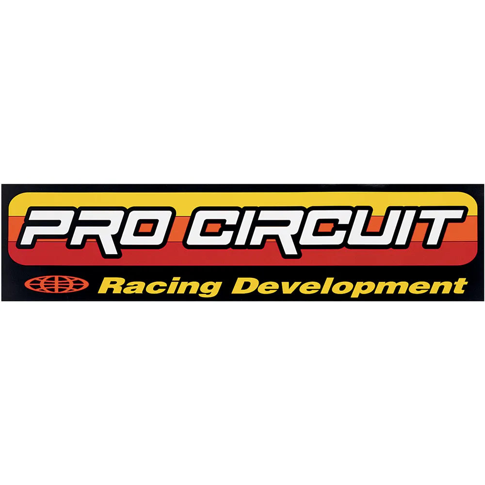 Pro Circuit Van Decal