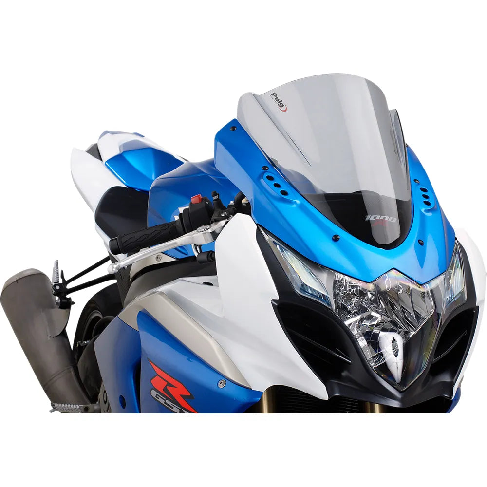 Parabrisas Z-Racing - Parabrisas de carrera - 14-1/4" - Ahumado - GSXR1000