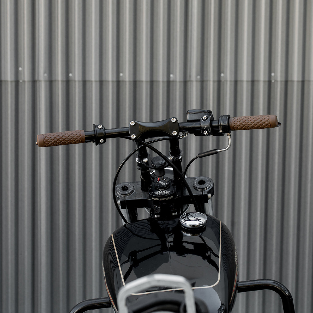 Cubiertas de puños Biltwell Torker 1" - chocolate