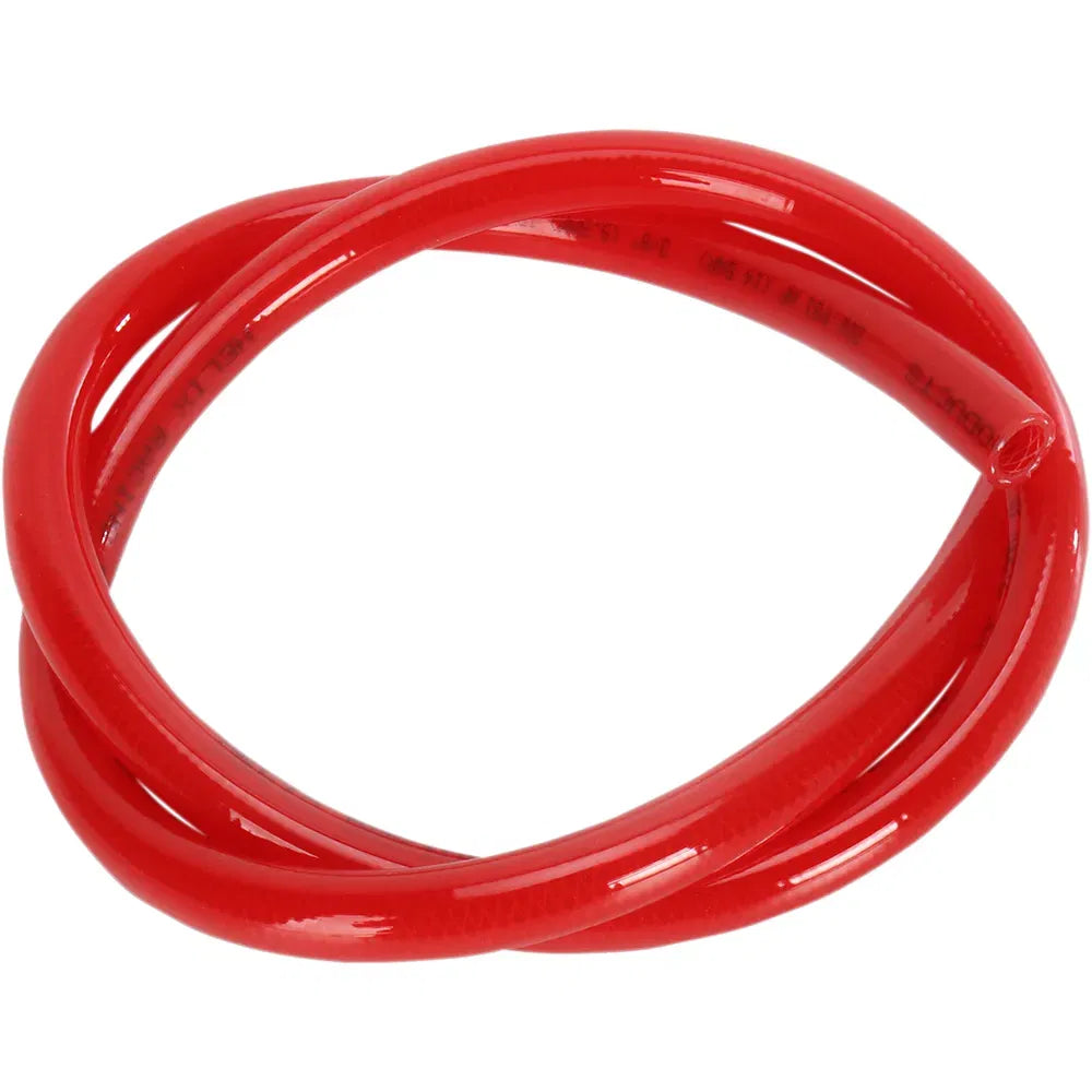 High-Pressure Fuel Line - Red - 3/8" - 3'