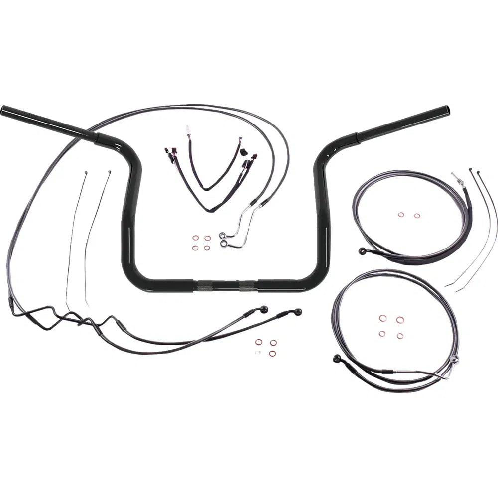 Kit de instalación de manillar calibre 1-1/4" — Kit de instalación/embolsador