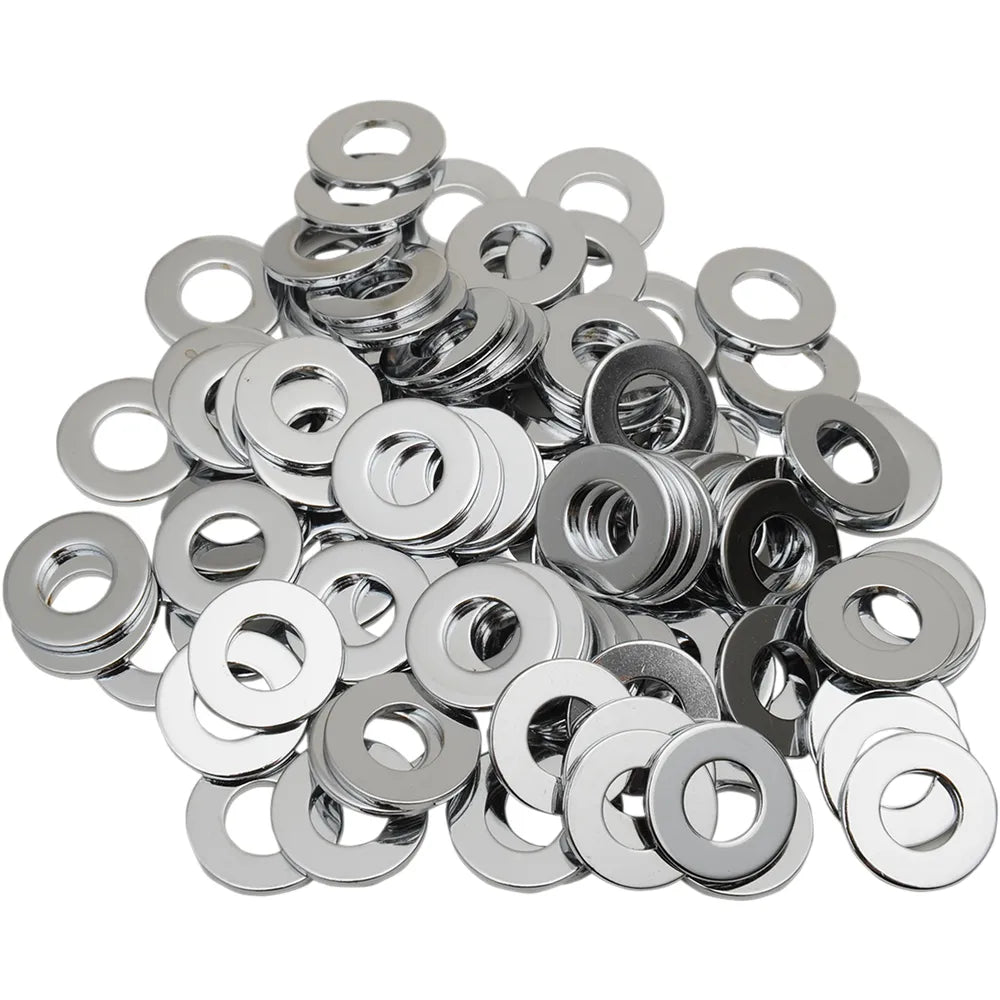Rondanas 1/4" cromo