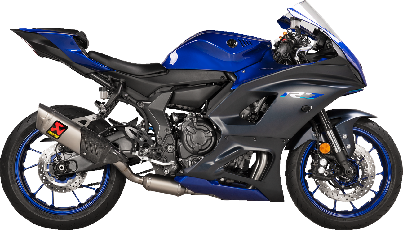Escape Akrapovic - Racing Line Exhaust System - Titanium - Yamaha R7